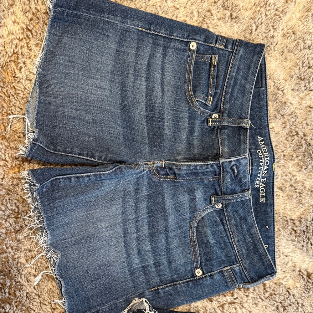 American Eagle Outfitters Indigo Jean Shorts